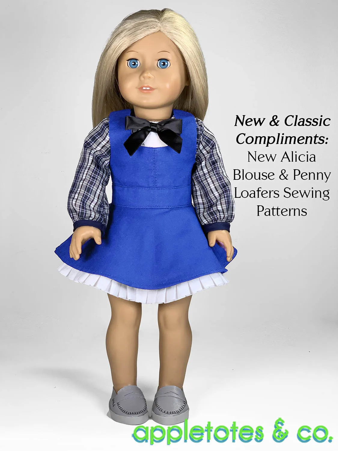 Andover Jumper Dress 18 Inch Doll Sewing Pattern