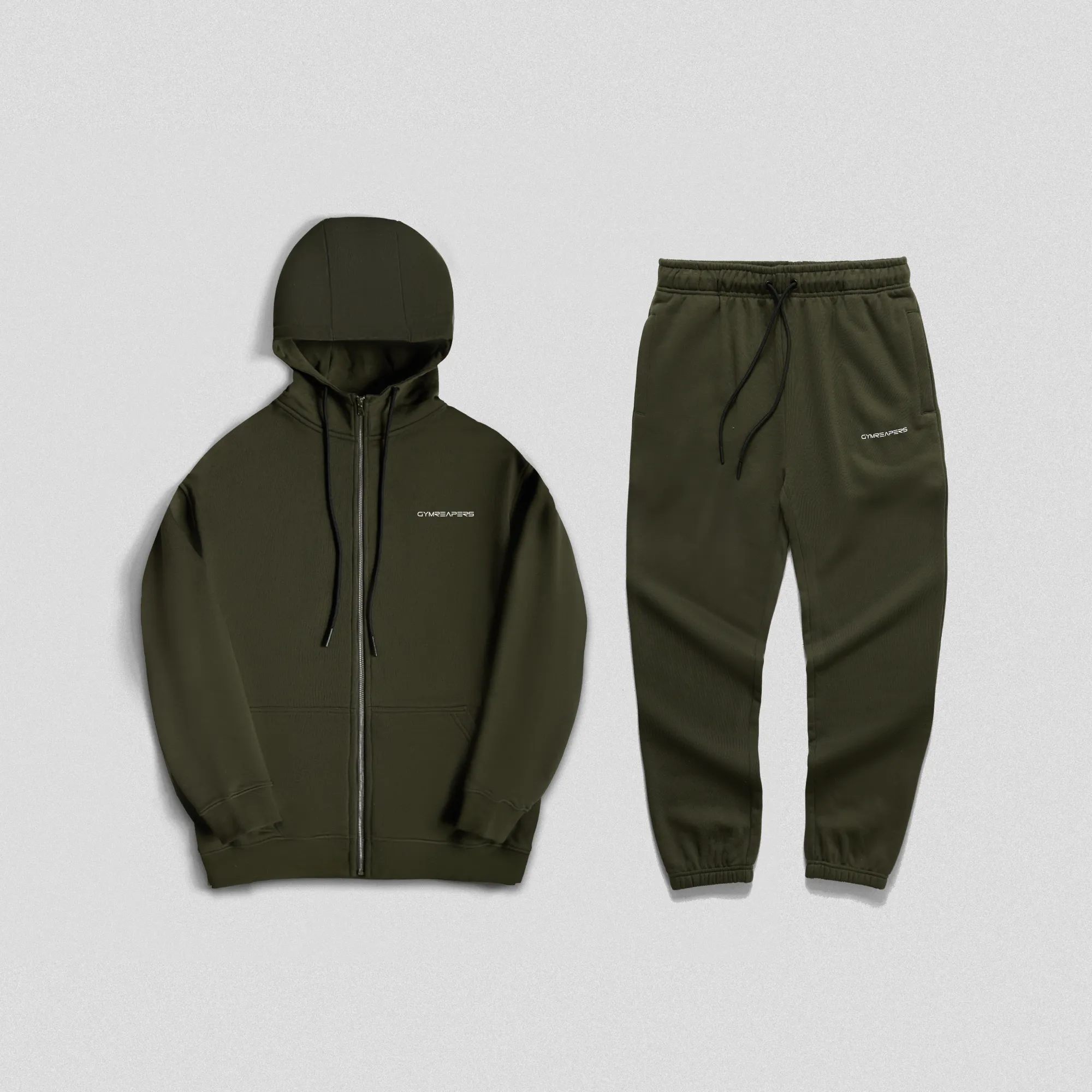 Ascend Zip-Up Set - OD Green