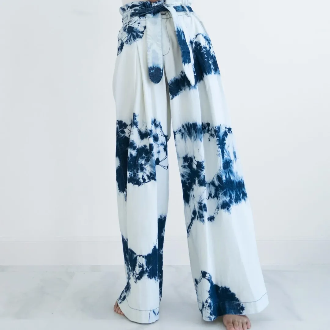 Austyn Wide Leg Jeans - Tie Dye