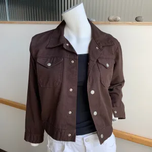 Brown Denim Jacket