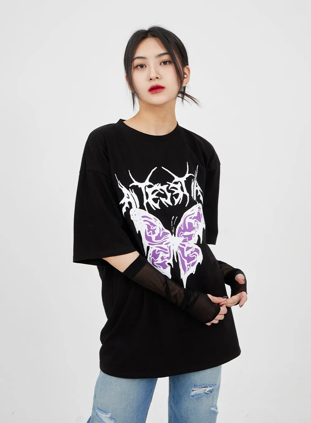 Butterfly Oversized Tee BM321