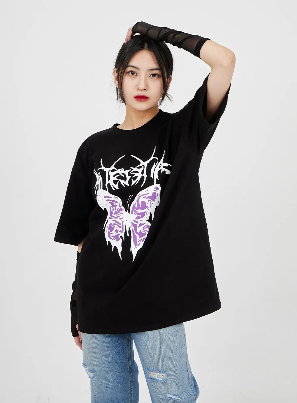 Butterfly Oversized Tee BM321