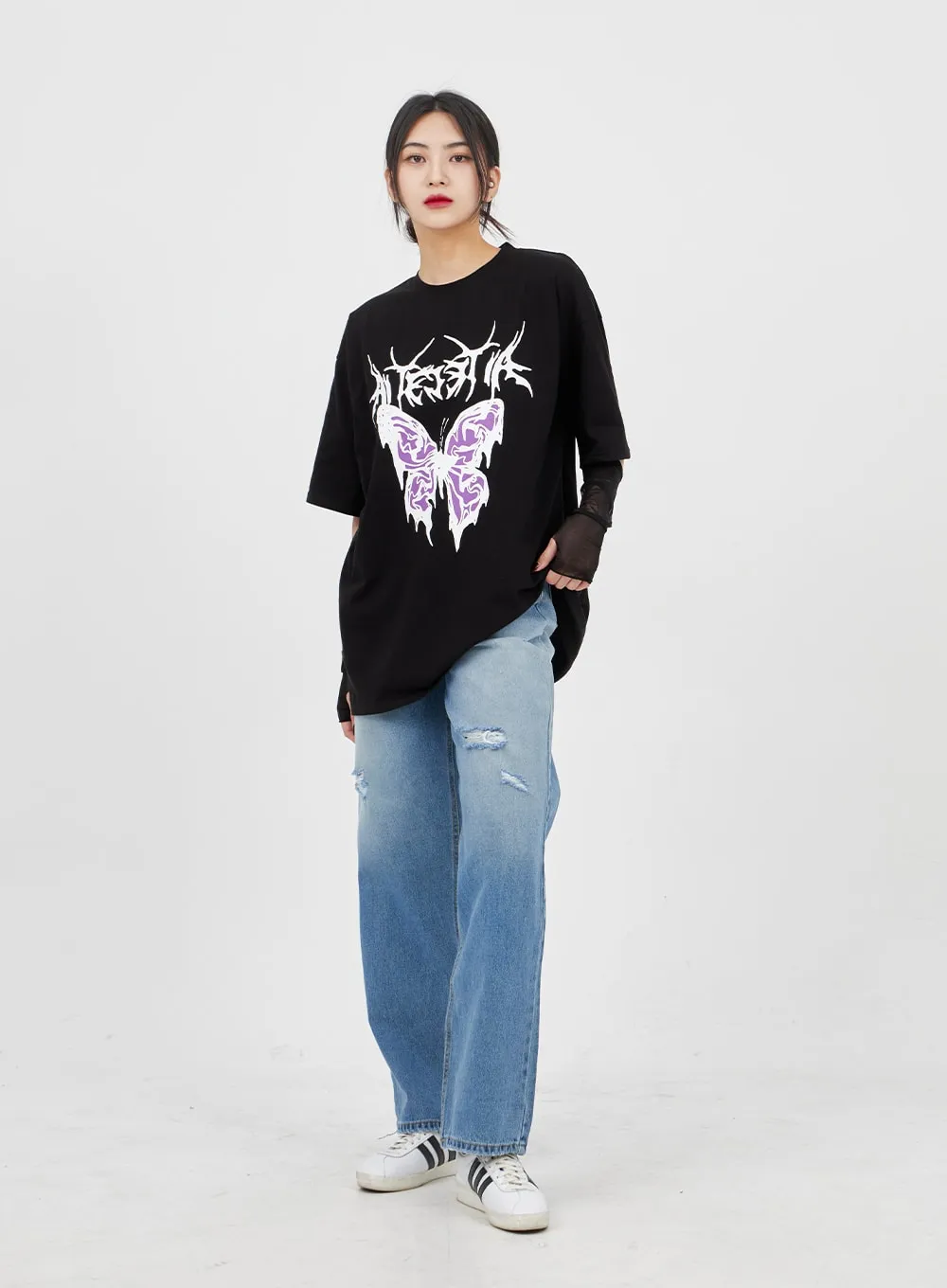 Butterfly Oversized Tee BM321