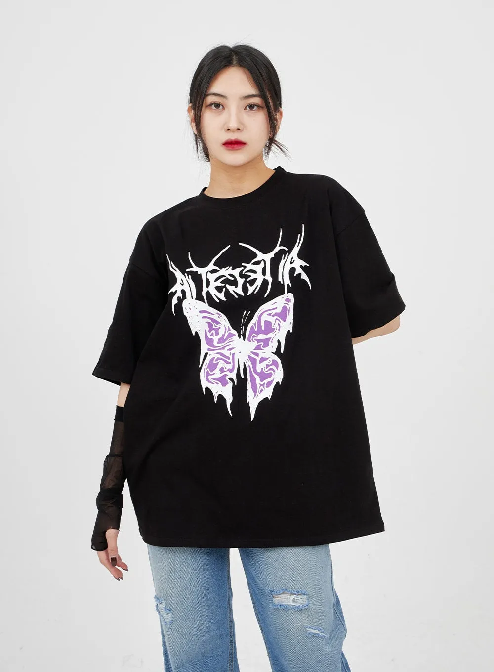 Butterfly Oversized Tee BM321