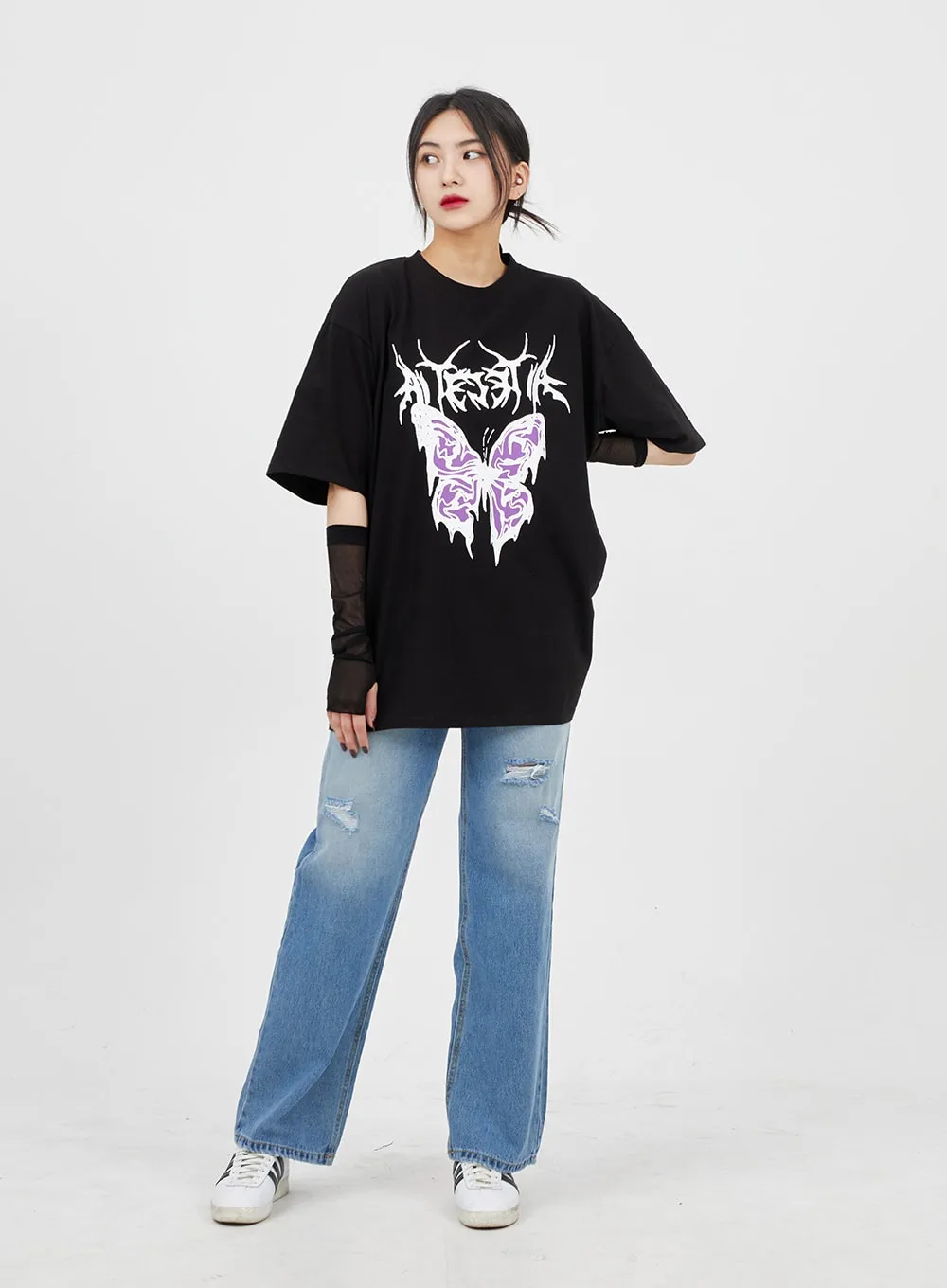 Butterfly Oversized Tee BM321