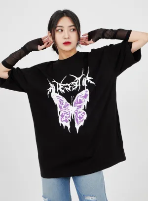 Butterfly Oversized Tee BM321