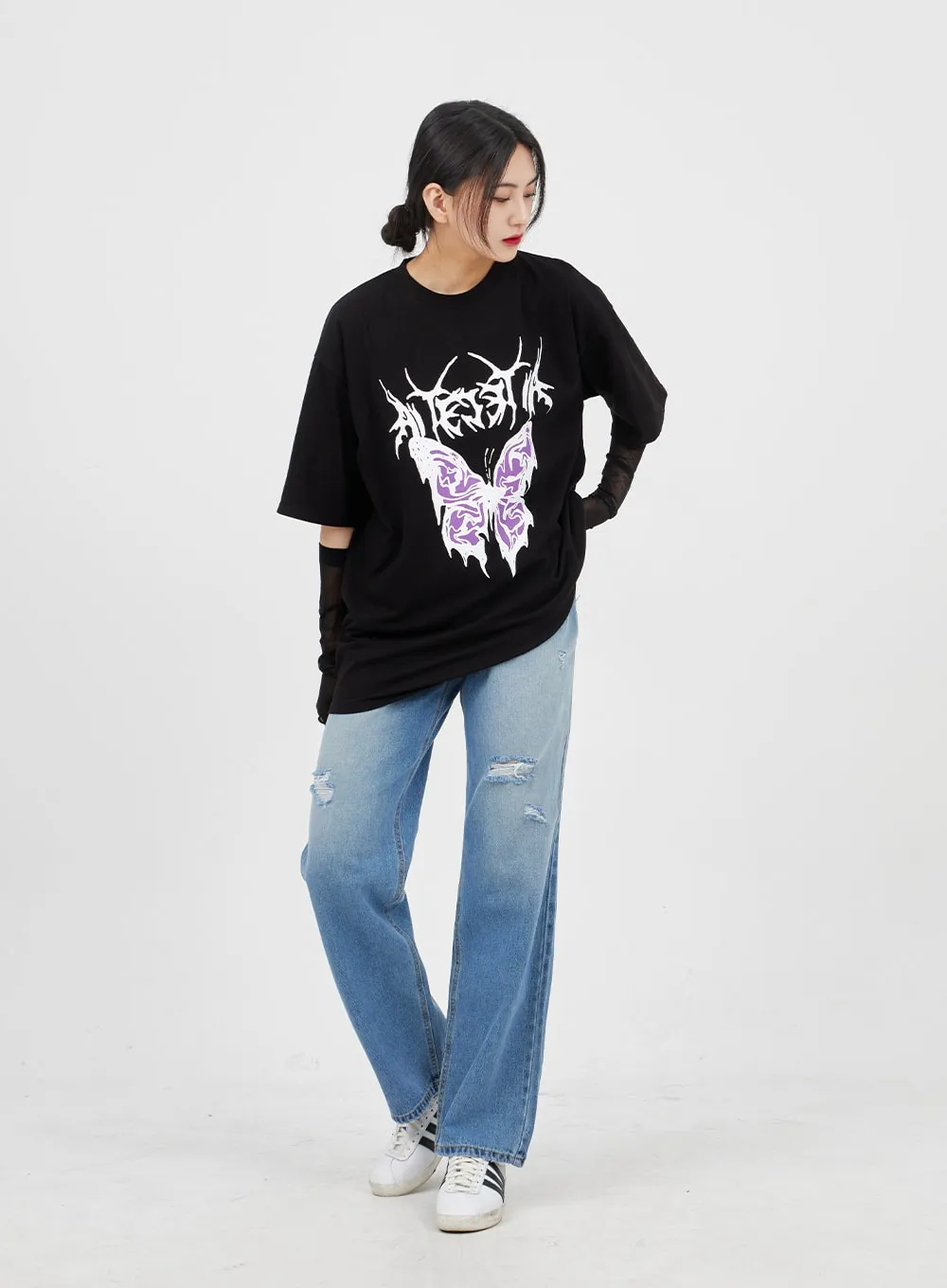 Butterfly Oversized Tee BM321