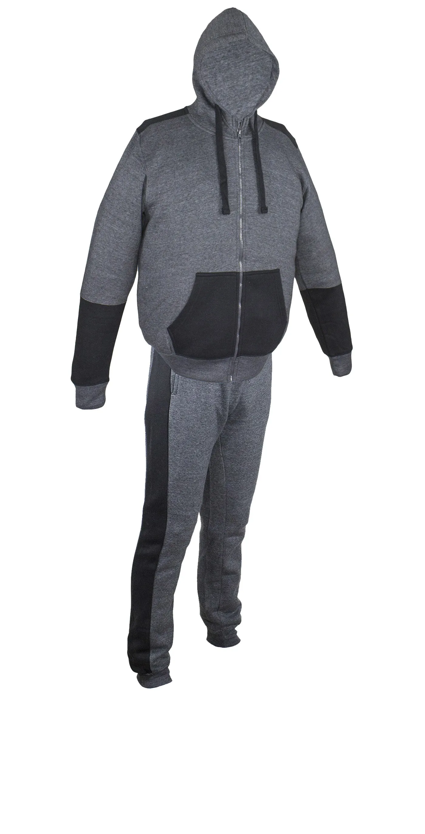 Dark Grey/Black Sweatsuit