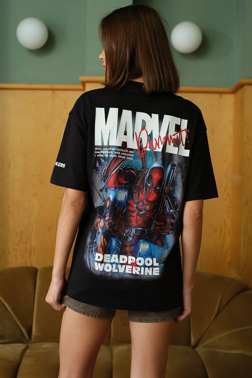 Deadpool Oversized T-shirt