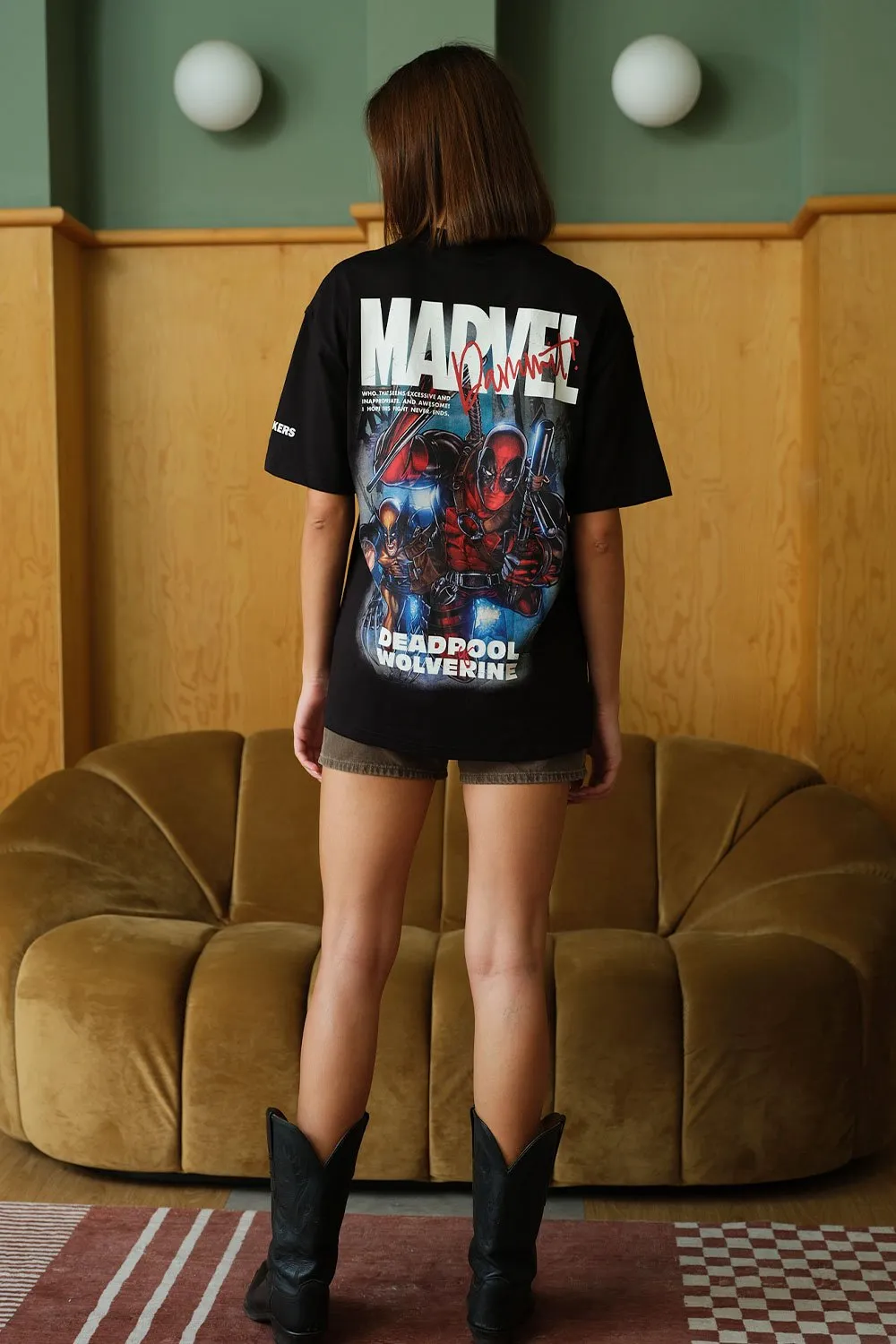 Deadpool Oversized T-shirt