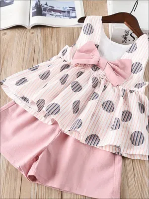 Dot To Dot Shorts Set