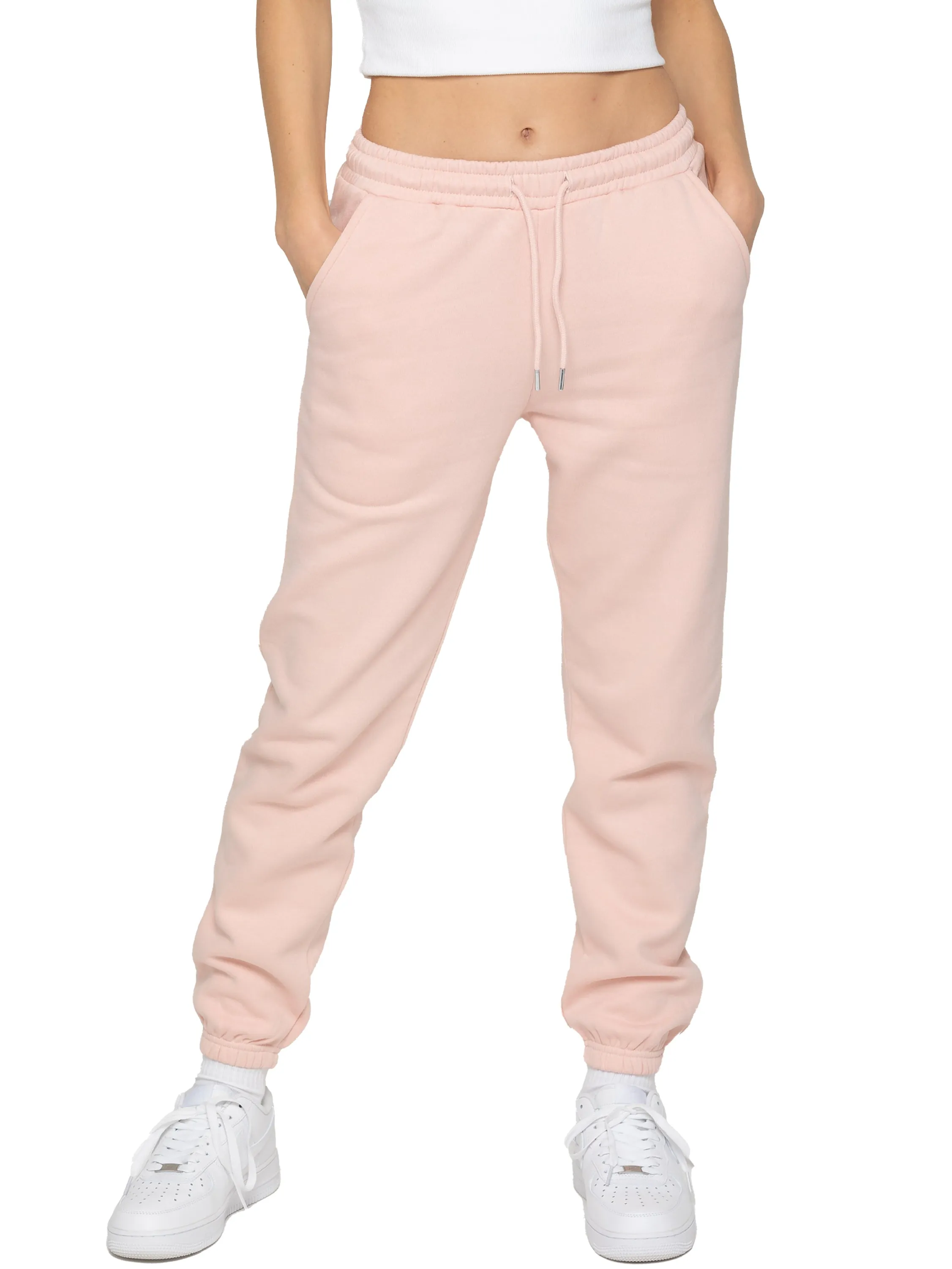 Enzo | Womens Crop Zip Hoodie Tracksuit Set