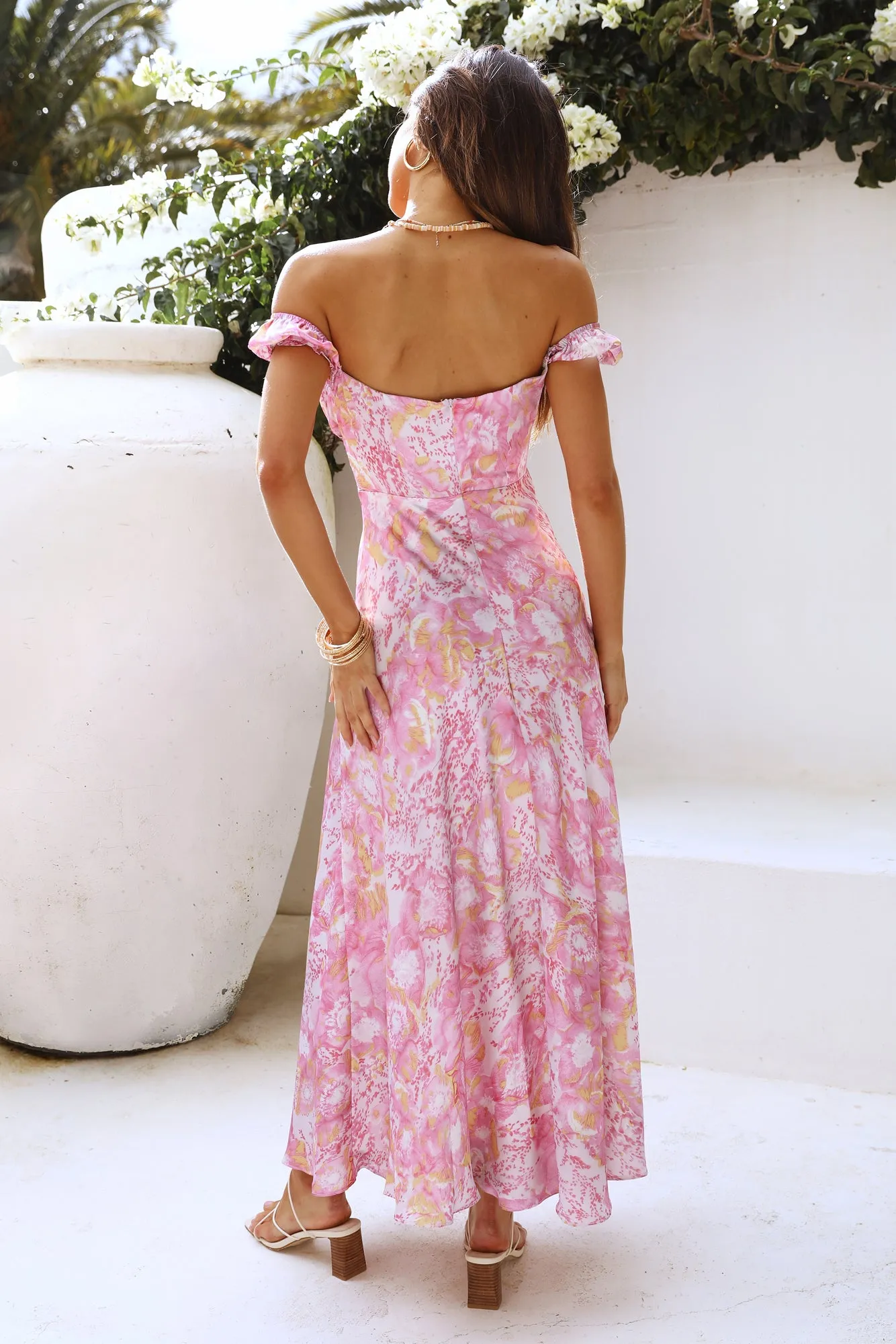 Forever And Ever Maxi Dress Pink