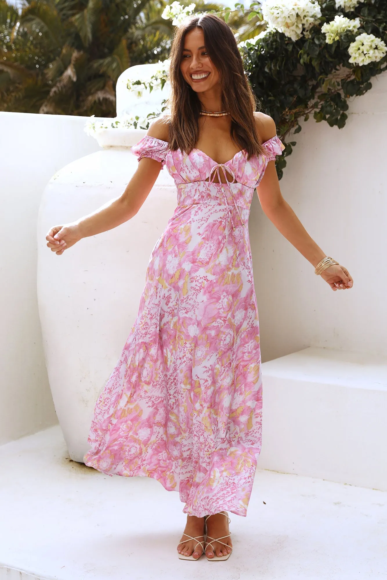 Forever And Ever Maxi Dress Pink