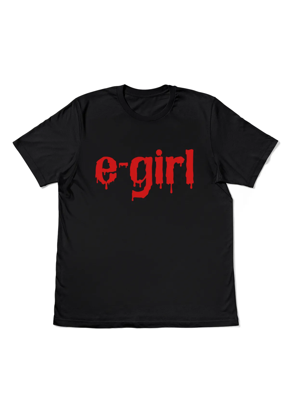 Gothic E-Girl T-Shirt – Gory 3D and 2D Editions