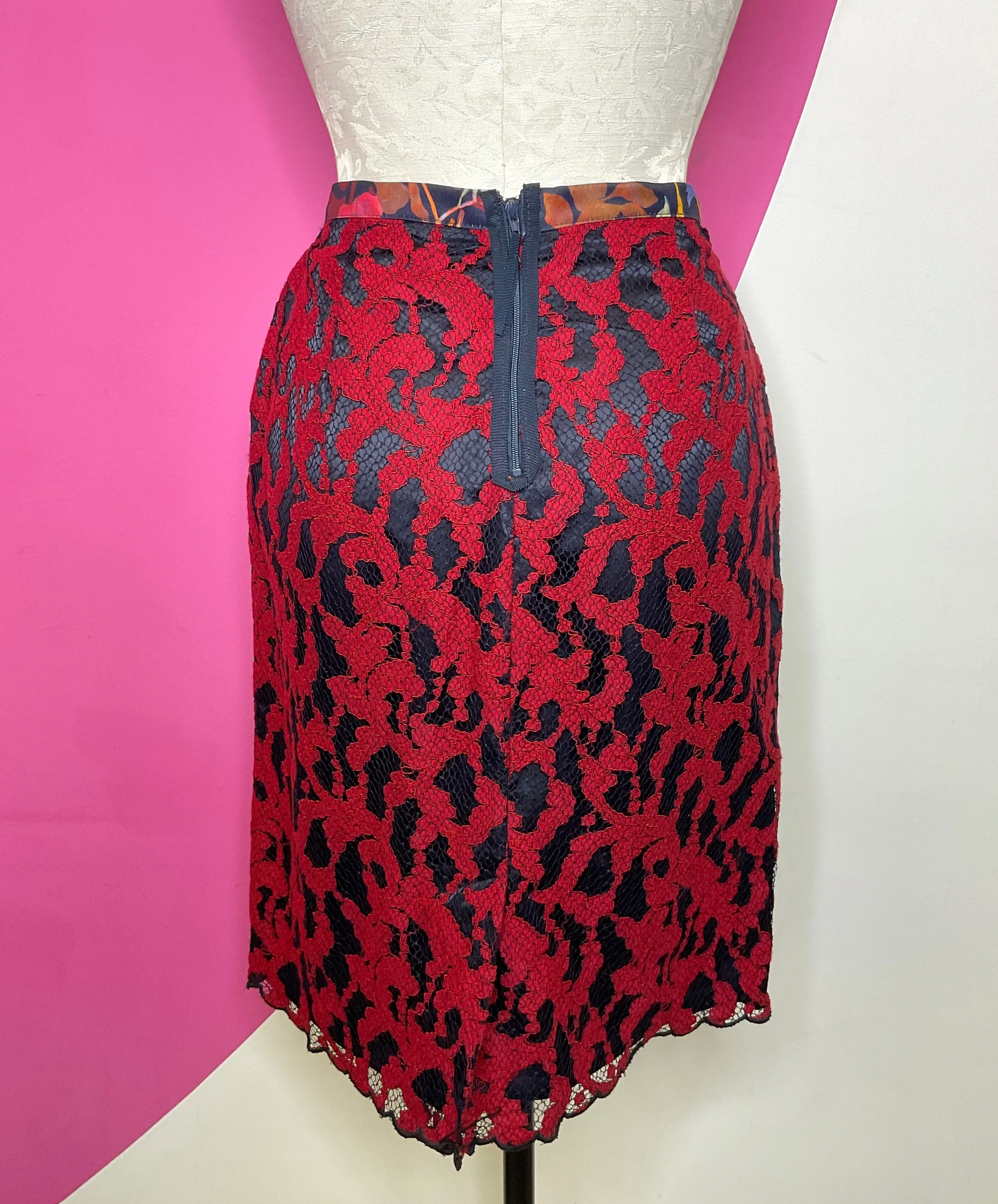 LEIFSDOTTIR FLORAL QUINN PENCIL SKIRT - 6