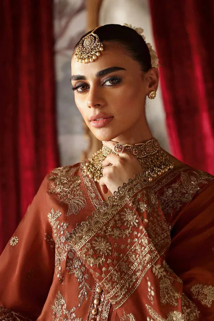 Ramsha - Shagna Premium Raw Silk Wedding Formals - Zarish S-02 - Unstitched