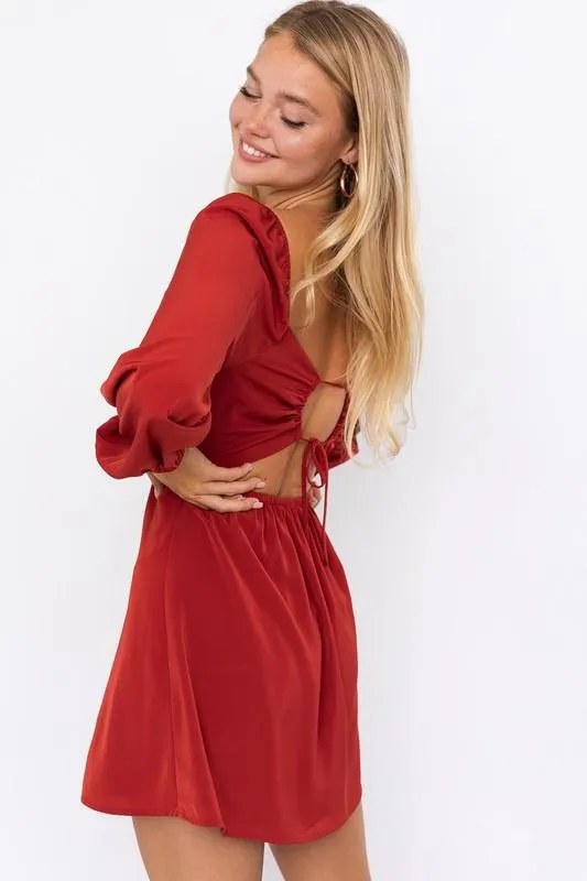 SCARLET MINI DRESS