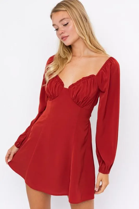 SCARLET MINI DRESS