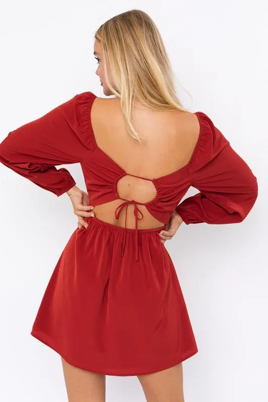 SCARLET MINI DRESS