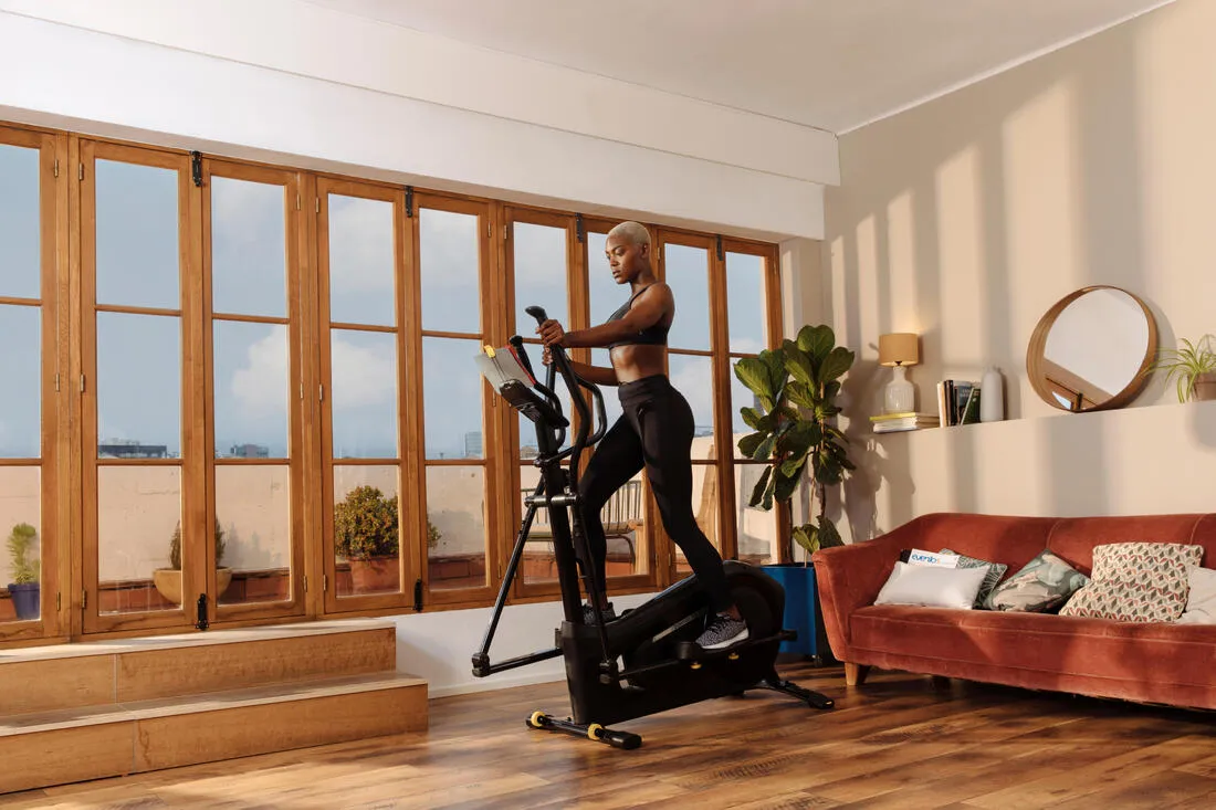 Self-Powered and Connected, E-Connected & Kinomap Compatible Cross Trainer EL540