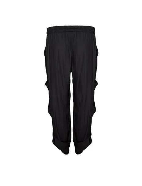 Soft Cargo Pant- Black