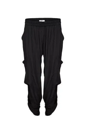 Soft Cargo Pant- Black