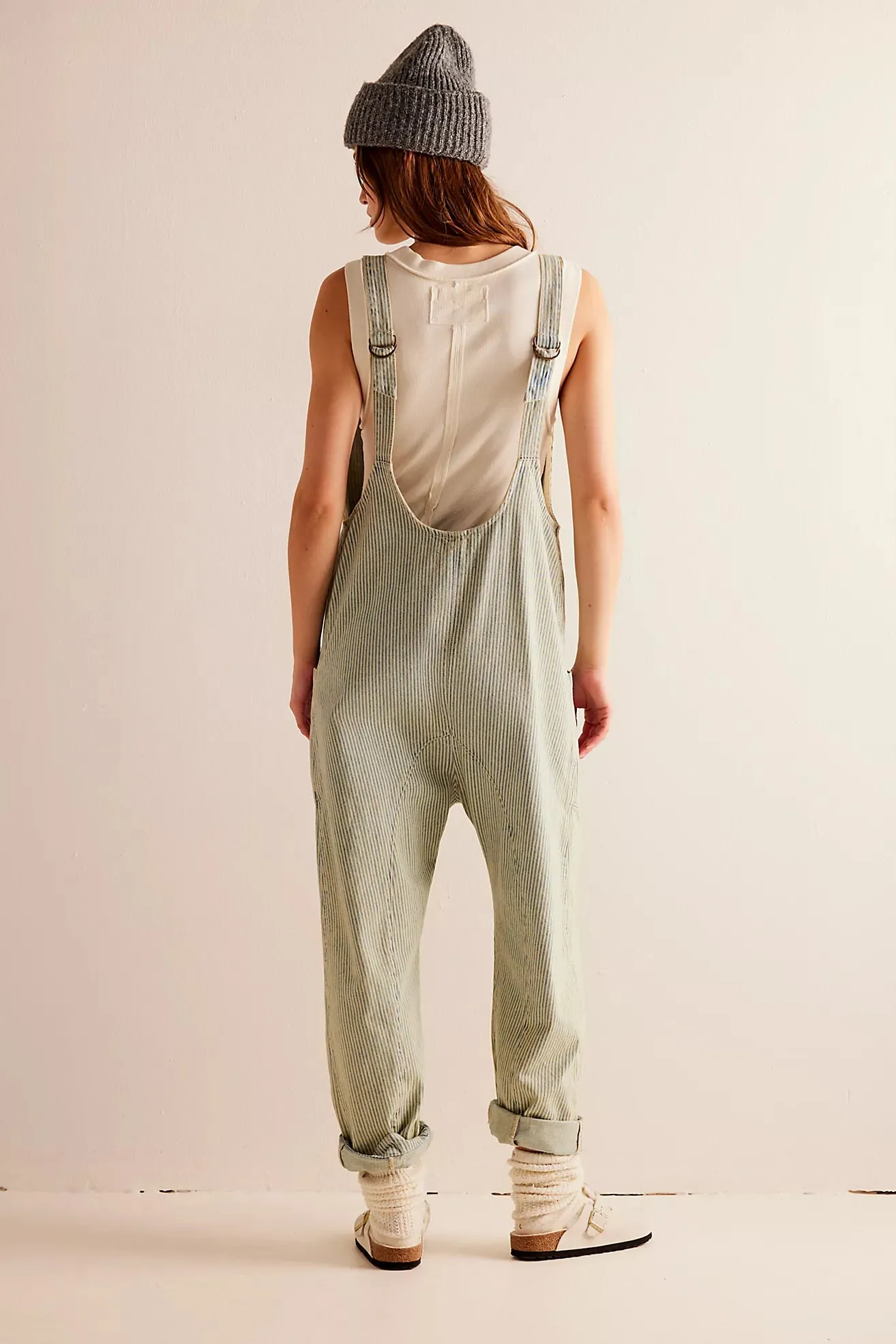 The High Roller Railroad Jumpsuit by Free People