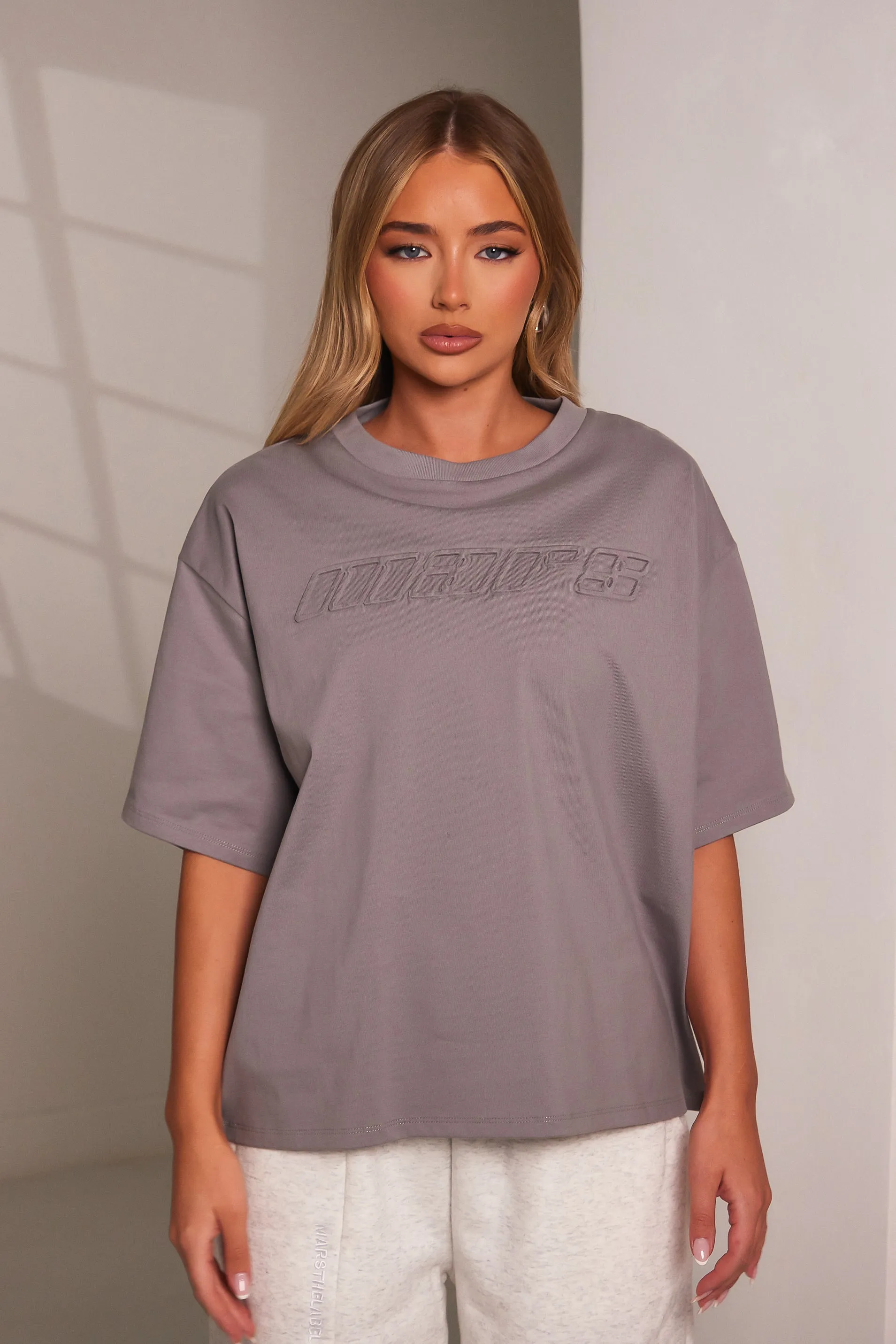 The Lainey Tee - Charcoal