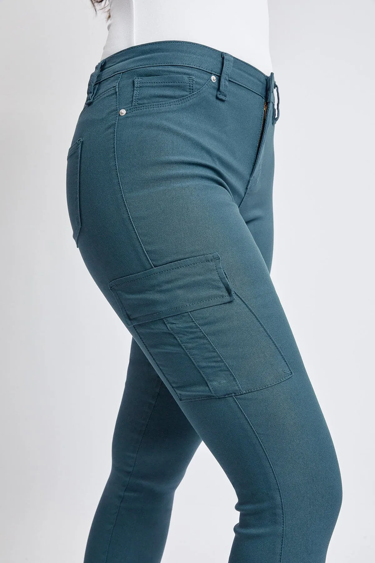 Women's Hyperstretch  Cargo Pants, Blue Steel