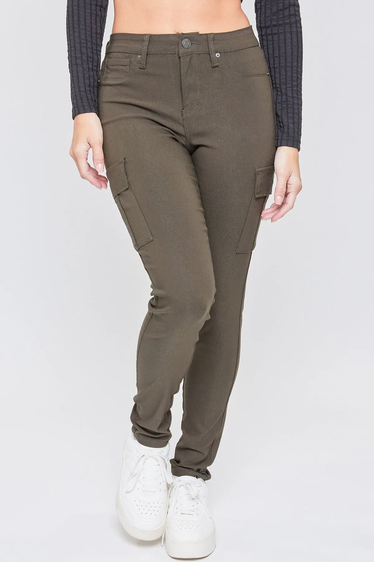 Women's Hyperstretch Cargo Pants, Dark Olive